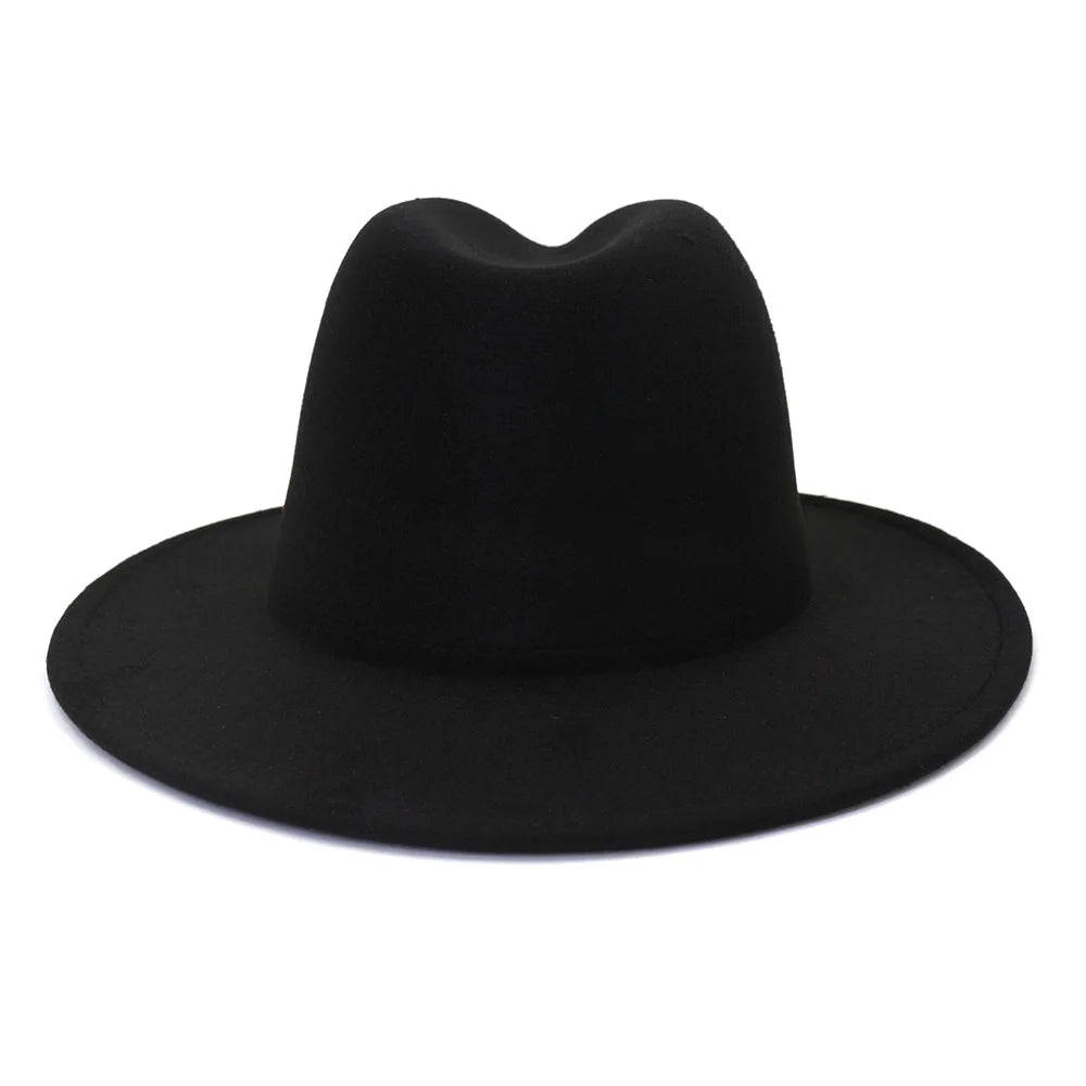 Fedora Wool Unisex Multi-Colored Bottom Hat