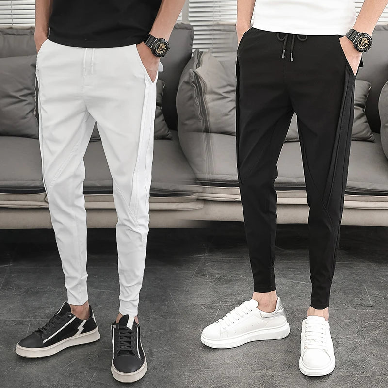 Harem Luxury Men Slim Fit Casual Assorted Colored Pants