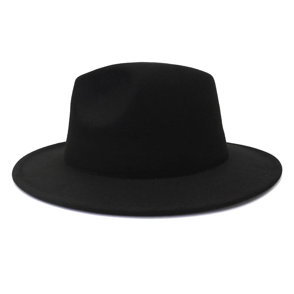 Fedora Wool Unisex Multi-Colored Bottom Hat