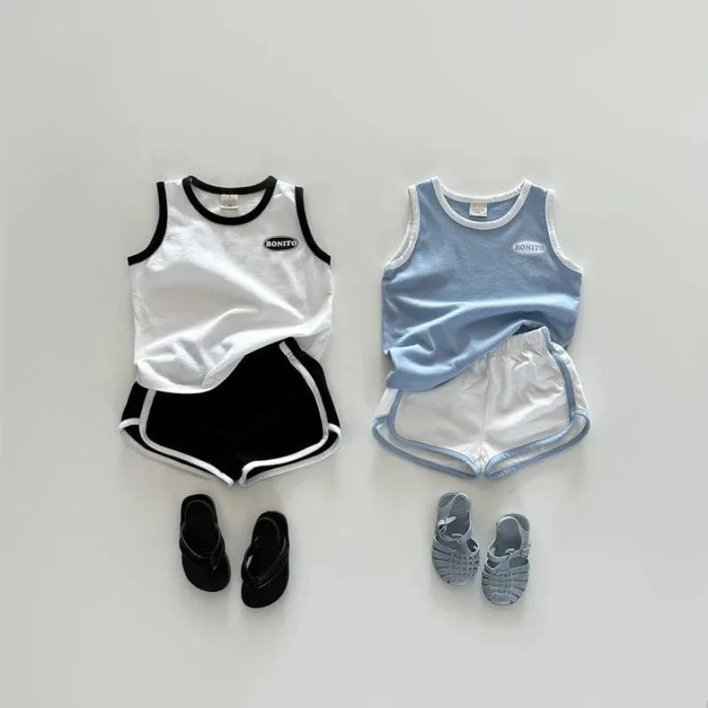 BONITO Camisole + Shorts Toddler 2pc Tracksuits