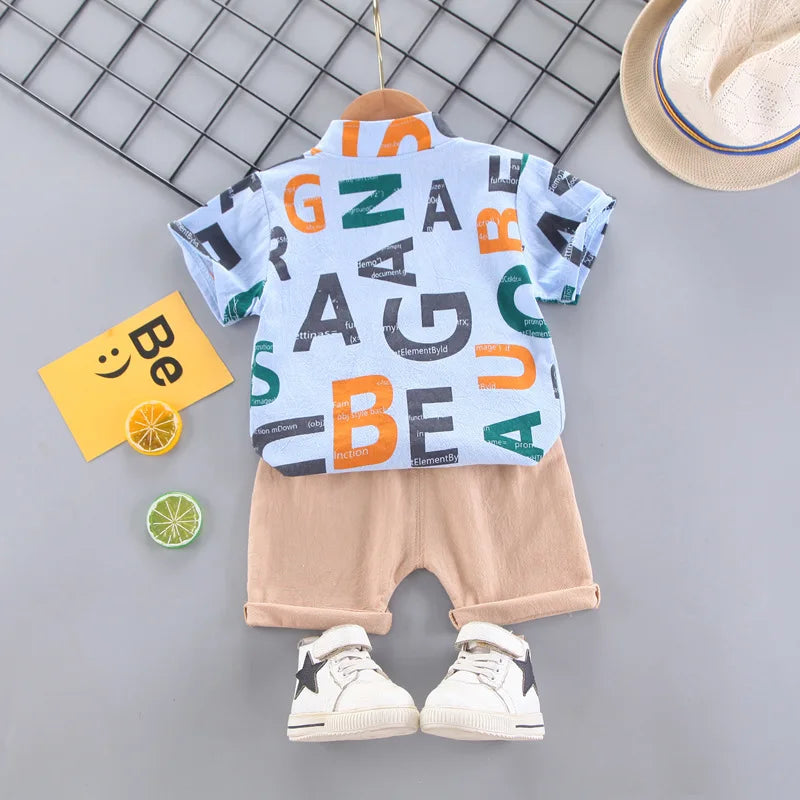 Alphabet Boys Casual 2pc Toddler Set