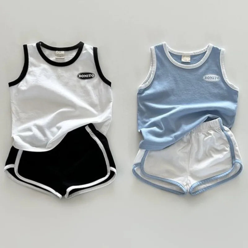 BONITO Camisole + Shorts Toddler 2pc Tracksuits