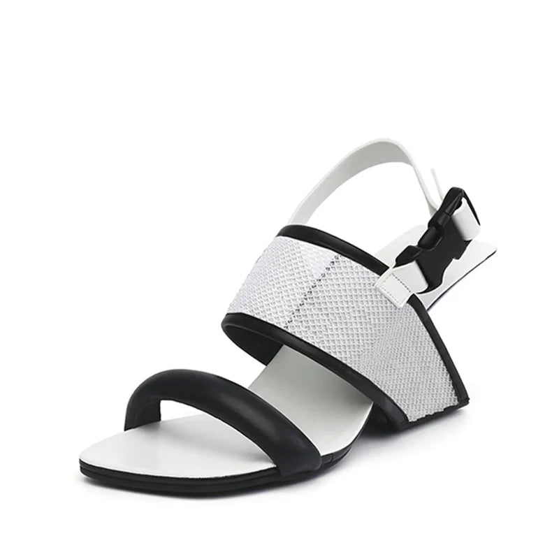 Gladiator Sandals Women Strange Heel Women Sandals