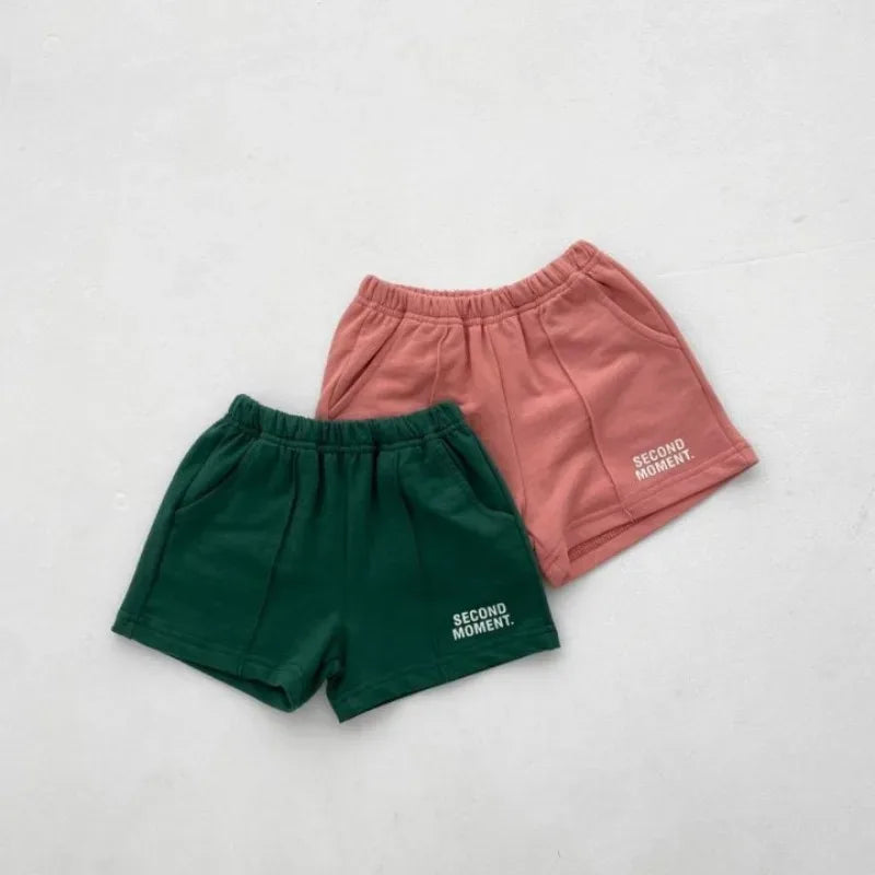 Second Moment T-shirt + Shorts 2pc Children's Set