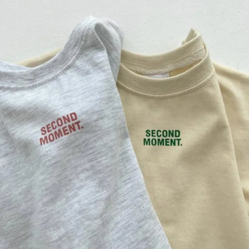 Second Moment T-shirt + Shorts 2pc Children's Set