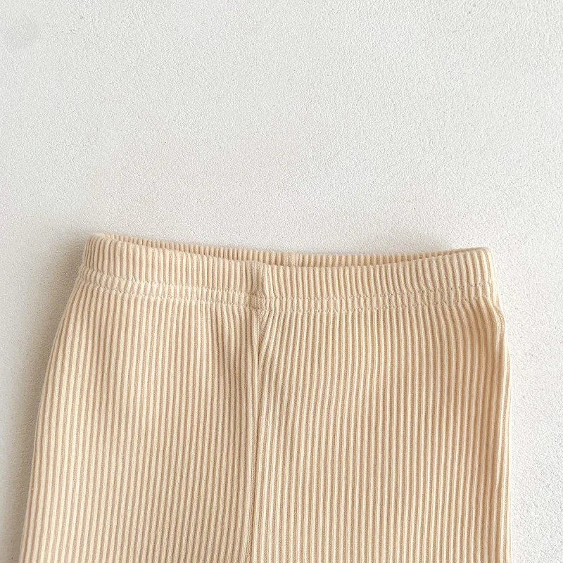 Ribbed Shorts Newborn-2Y Boys & Girls Color