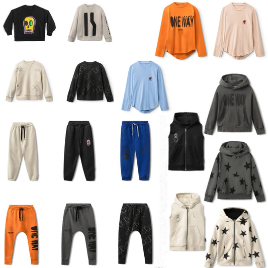 Graphic Print Assorted Hooded Sweatshirts Outwear