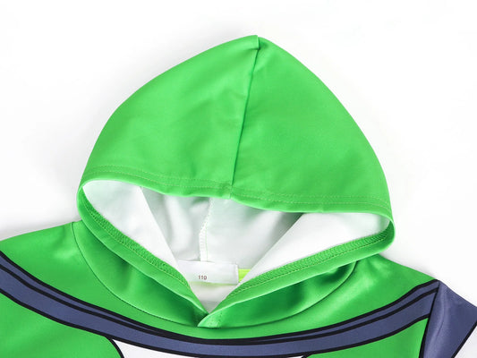 Buzz Lightyear Costume Hooded Pullover + Trouser Kids Outfit