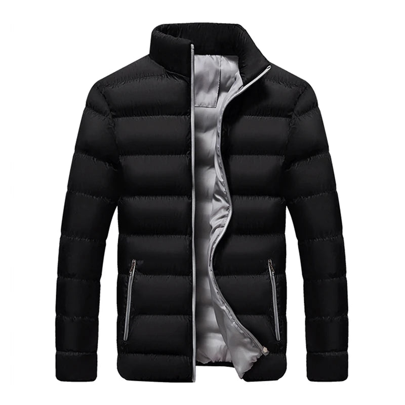 Parka Windbreaker Outwear Duckdown Padded Men's Jacket