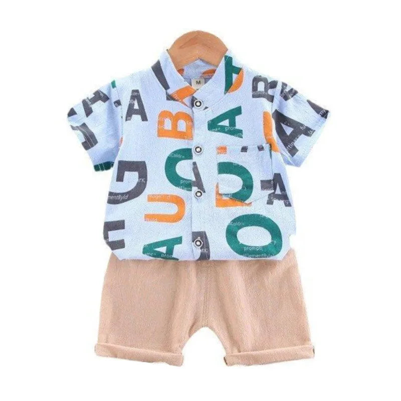 Alphabet Boys Casual 2pc Toddler Set