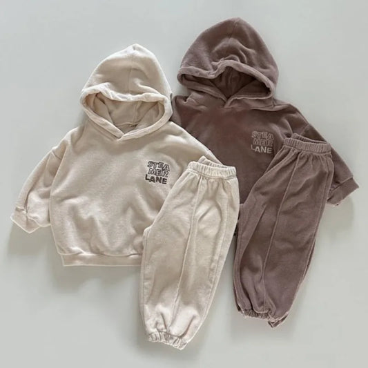 Steamer Lane Boy's & Girl's 2pc Hooded Sweatshirt + Sweatpants