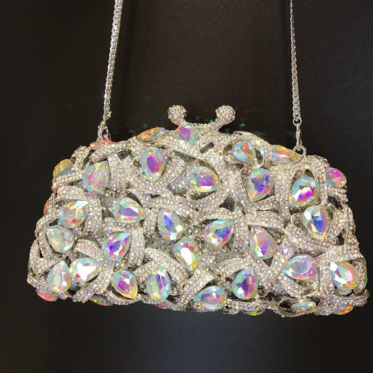 Crystal Minaudiere Cocktail Gift Purse