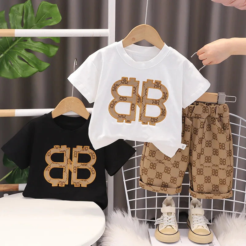 BB Jogging Short + T-shirts 2pc Sports Set