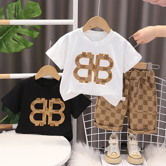 BB Jogging Short + T-shirts 2pc Sports Set