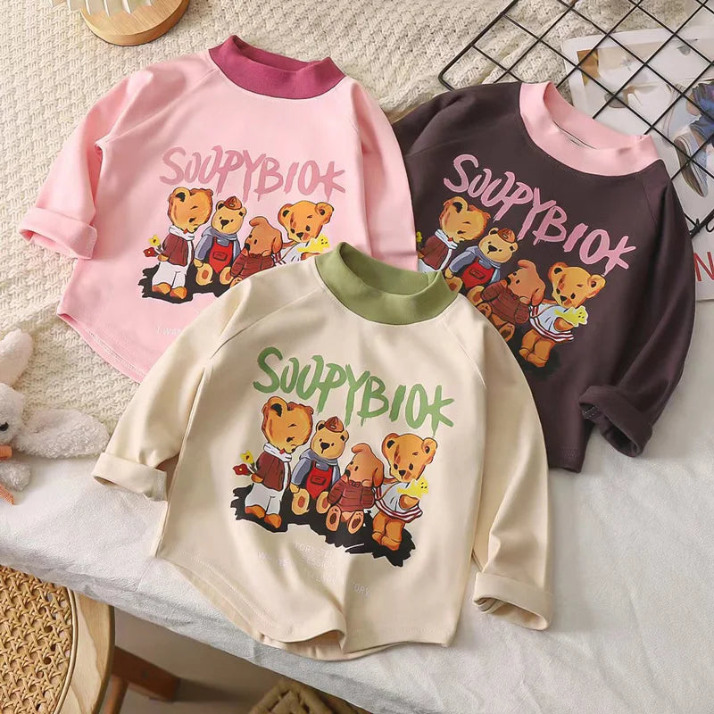 Story Telling Boys & Girls Long Sleeve Shirt