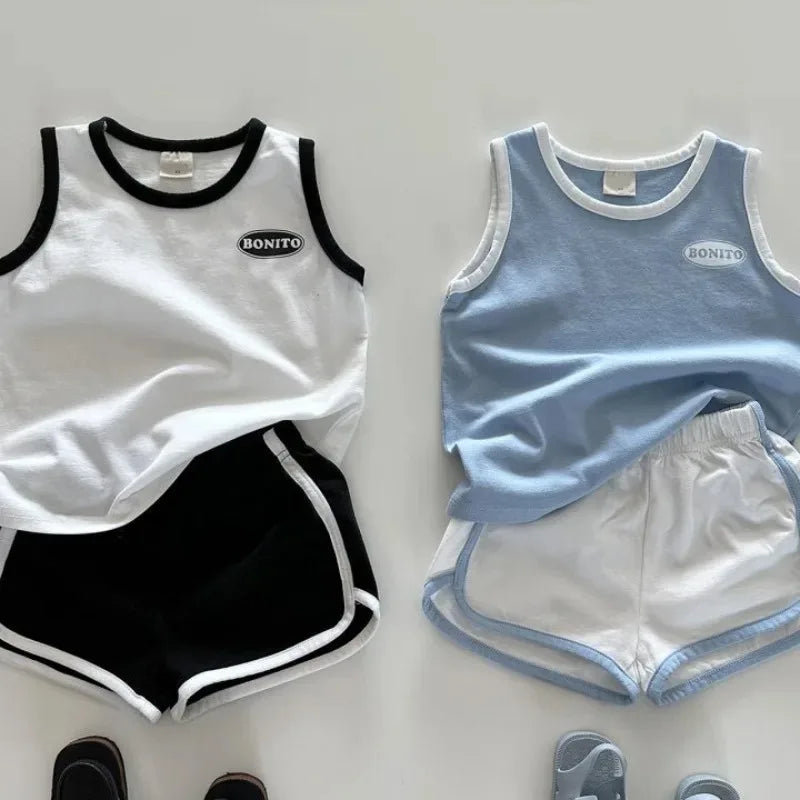 BONITO Camisole + Shorts Toddler 2pc Tracksuits