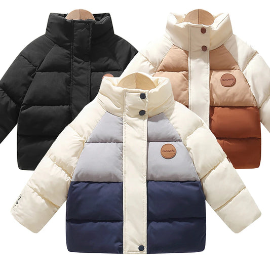 Boy's & Girls Puffer Winter Assorted Colors Jacket