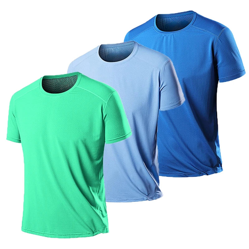 Athletic Compression Workout Men's Muscle T-Shirt