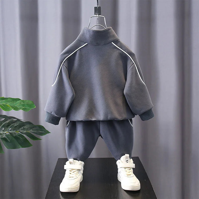 Boys + Girls Long Sleeve Sweatshirt + Pants 2pc Tracksuit